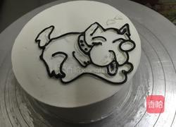小狗蛋糕的做法图解4