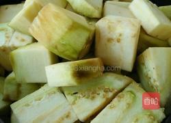 碎肉茄子的做法图解3