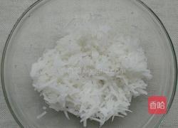 白萝卜丝煎饼的做法图解2