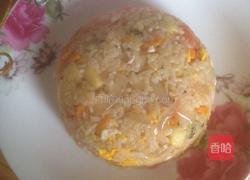 果蔬炒饭的做法图解5