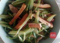 芹菜炒香干的做法图解6