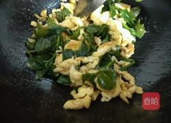 穿心莲炒鸡蛋的做法图解5