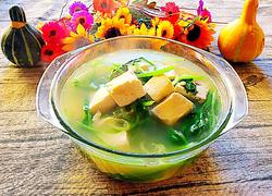 菠菜豆腐