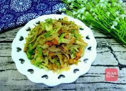 包菜炒饼丝的做法图解9