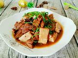 豆腐炖牛肉