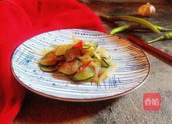 黄瓜炒洋葱的做法图解6