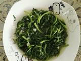 清炒茼蒿