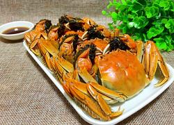 清蒸河蟹