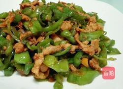 青椒炒肉的做法图解6