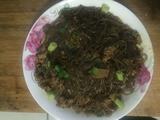 肉沫炒粉条