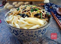 鸡丝打卤面的做法图解15