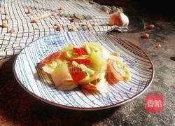 白菜炒香肠的做法图解6