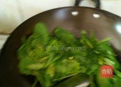 爆炒油菜的做法图解3