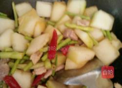 猪肉炒柚皮的做法图解6