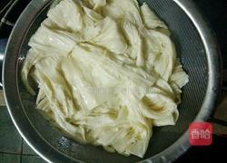 尖椒炒腐竹的做法图解4