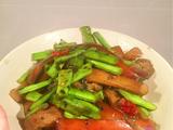 豆角炒茄子
