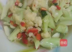 凉拌菜花的做法图解3
