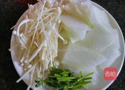金针菇冬瓜汤的做法图解1