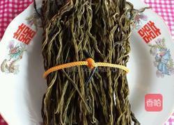 自制干豆角的做法图解7