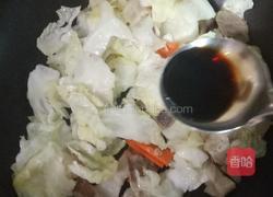 卷心菜回锅肉的做法图解6