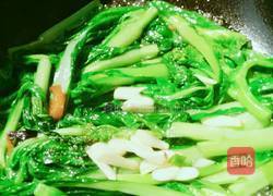 蒜香菜心的做法图解5