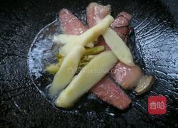 清炒腊肉笋片的做法图解8