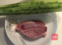 肉片丝瓜的做法图解1