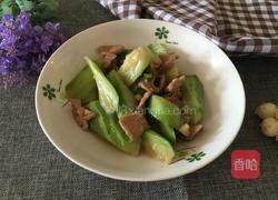 肉片丝瓜的做法图解9