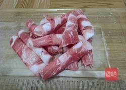 金针菇氽肥牛的做法图解3