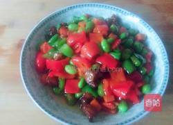 肉丁小炒的做法图解8