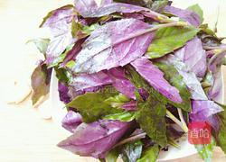 蒜蓉红皮菜一的做法图解1