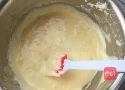 抹茶蔓越梅戚风8寸的做法图解6