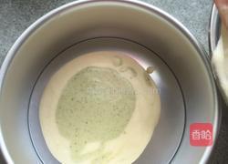 抹茶蔓越梅戚风8寸的做法图解8