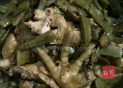 贡菜焖鸡肉的做法图解3