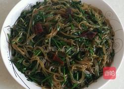 韭菜炒粉条的做法图解4