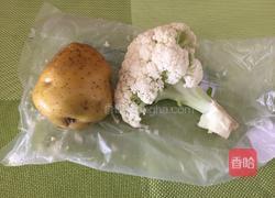 鸡腿拼花菜的做法图解2