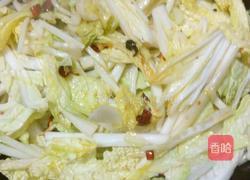 酸辣白菜的做法图解4