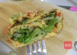 鸡蛋蔬菜卷饼的做法图解6