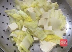 白菜嫩豆腐的做法图解2