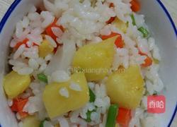 风梨炒饭的做法图解7