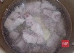 青菜排骨汤的做法图解3