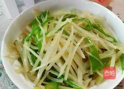 青椒土豆丝的做法图解6