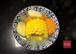 红萝卜马蹄玉米汤的做法图解5