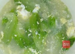丝瓜鸡蛋汤的做法图解5