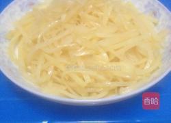 醋溜土豆丝的做法图解3