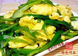 青椒炒鸡蛋的做法图解11