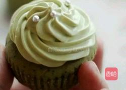 抹茶小蛋糕的做法图解5