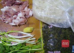 雪菜肉丝面的做法图解1