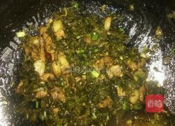 雪菜肉丝面的做法图解4