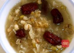 银耳绿豆薏米糖水的做法图解6